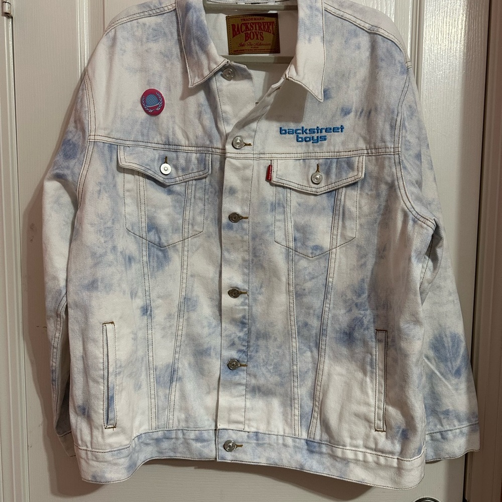 SOLD! Backstreet Boys | Tie-Dye Denim Jacket